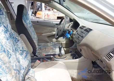 2002 Honda Civic Ex из США, поврежденный, VIN 1HGEM21932L097698